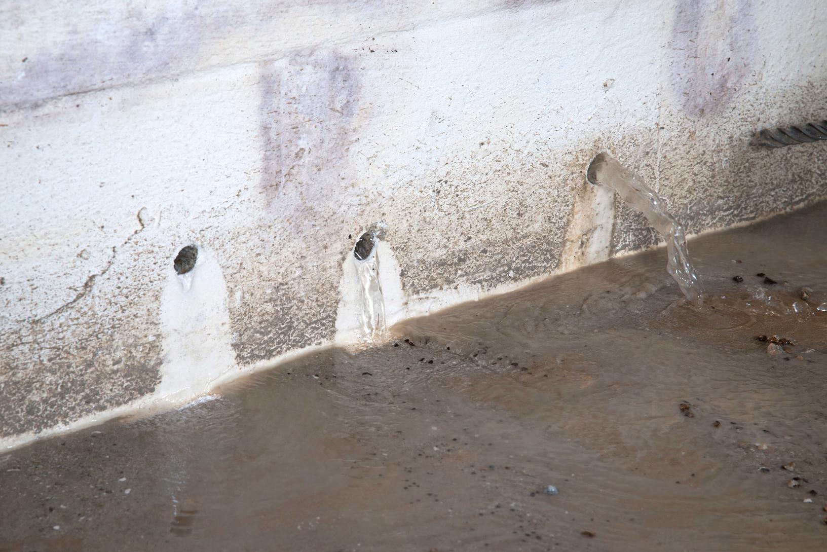 New home foundation walls formed and poured after a full replacement