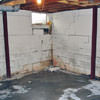 Rusted, corroded i-beams found with a failing foundation in a Vail home.