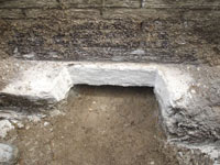 Preparing the foundation footing for a home foundation repair in Cortez