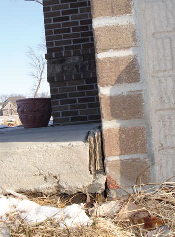 street creep symptoms in a driveway in Bayfield