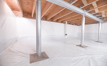 Crawl Space Support Posts in The Western Slope