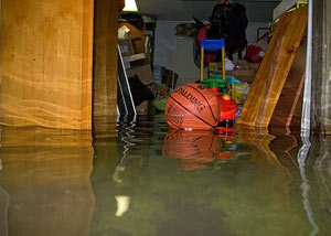 Flooded basement in Aspen