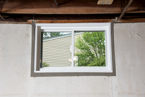 Repaired waterproofed basement window leak in Durango